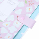 Skydue Floral Printed Accordion Document File Folder Expanding Letter Organ Z3N9