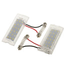 2x License Plate Light Lamp Error Free White LED For BMW X5 E53 X3 E83 03-10
