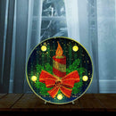 DIY LED Special Shaped Diamond Painting Christmas Candle Night Light Decor