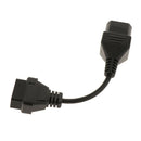 17 Pin To 16 Pin Diagnosis OBD2 Adapter Scanner Cable Connector