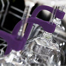 2Pcs Creative Newest Design Home Wine Bottle Cup Holders Rack Silicone Wine E8L3