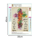 5D DIY Full Drill Diamond Painting Cross Colorful Cross Stitch Embroidery