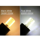 Dimming LED Corn Bulb Mini Silicone lamp 72 Leds SMD 4014 G9 110V 100V-120V