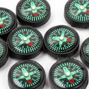 5 Small 25mm pocket survival scout button compasses! Z3X5