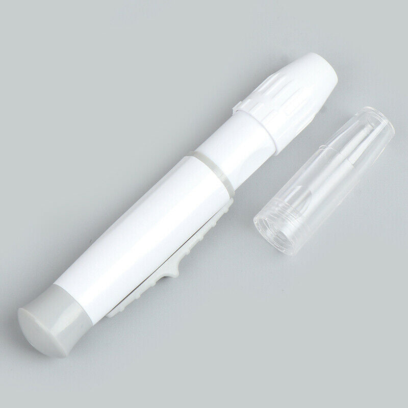 Lancet Pen Adjustable Blood Glucose Lancing Device For Diabetes Nw