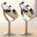 Women Beauty Make up Cosmetic Double Side Normal + Magnifying Stand Mirror ME