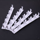 20 Clip Kitchen Spice Gripper Strip Jar Rack Holder Organizer Stick to Door