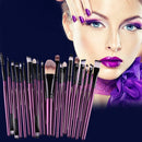 20PC Makeup Brushes Set Foundation Face Powder Eyeshadow Eyeliner Lip Brush Tool