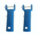 Swimming Pool Spa Vacuum Head Handle Replacement w/ V-Clip & Pin BLUE