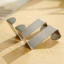 Set of 16 Hooks Door Chair Hooks on Kitchen Door Stainless Steel Reversible D3B3