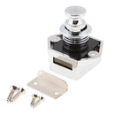 Push Button Latch Keyless Cabinet Lock for RV Camper Caravan Motorhome Cabinet