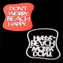 Happy beach holiday Metal Cutting Dies Stencil for DIY Scrapbooking Album Car JS