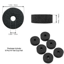 21Pcs Cymbal Replacement Accessories Cymbal Stand Sleeves Cymbal Felts With G4H6
