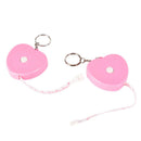 Retractable Ruler Tape Measure Key Chain Mini Pocket Size Metric 1.5M Key RingOZ