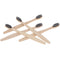 5x Bamboo Toothbrush Wooden Toothbrush Organic Vegan Bamboo Toothbrush 3C