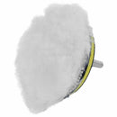 15x 4inch Polishing Waxing Buffing Woolen & Sponge Pads Kit For Auto Car Po W4Z8