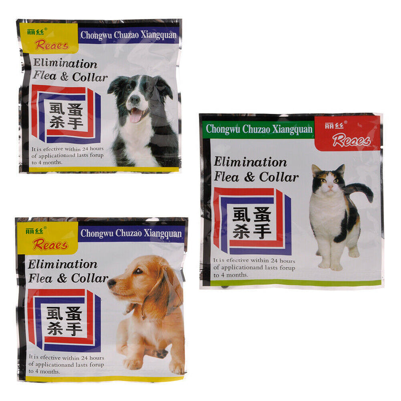 Utility Pet Dog Puppy Cat Elimination Flea Collar Anti-Flea Mosquito Trick Strap