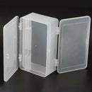 Plastic Transparent Multifunctional Rectangular Storage Box Nail Art Tool Box