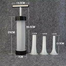 Manual Sausage Maker Syringe Meat Fillers Machine Nozzle Sausage Meat StuS Ew