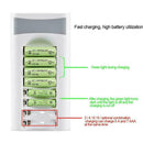 8 Slot Battery Charger For Ni-MH Ni-CD AA AAA Rechargeable New Batteries B2J9