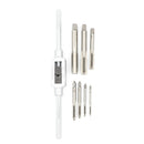 8Pcs Hand Screw Thread Metric Plug Tap M3-M12 With Adjustable Tap WrenchTool  b_