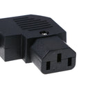 Durable IEC C13 right angle rewirable connector 3 pin female power plug socke ï¼W