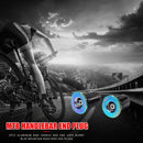 2x Burnt Blue Bike Handle Bar End Cap Aluminum Alloy MTB Road Bike End Plug