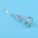 3pcs Metal Crystal Spiral Twister Wind Twister Spinners