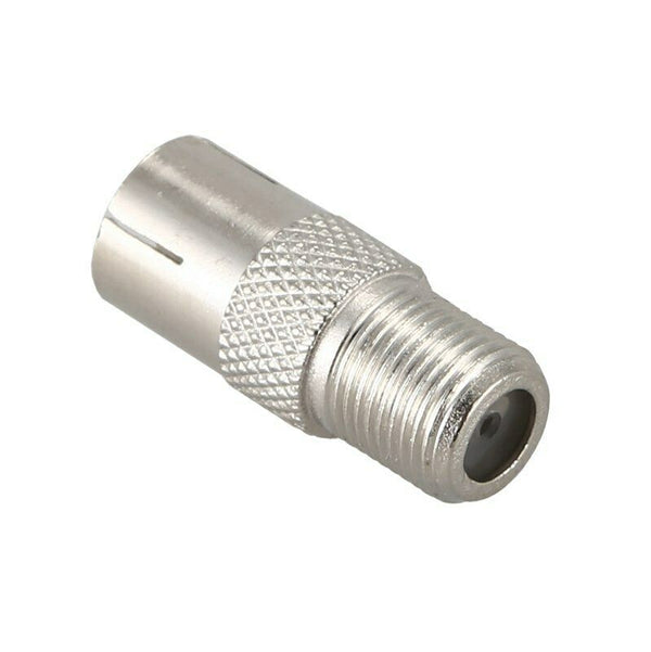 Screw on F Socket Female to TV Aerial FEMALE Coax Adaptor/Connector Z8Y2