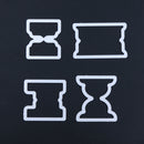 4pcs DIY Metal Embroidery Stencil Scrapbook Craft Cutting Die