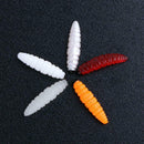 5pcs 25mm Soft Silicone Super Bionic Fishing Lures Cornbug Shaped Baits