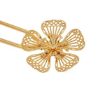 5x Ladies Metal French Clip Flower Leaves Hair Clip Retro Hairpin Barrette N