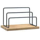 New Desktop Finishing Bookshelf Desktop Classification Storage Bookends Ret