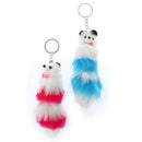 Plush Fox Keychain Creative Bags Hanging Backpack Phone Pendant Accessories`3C