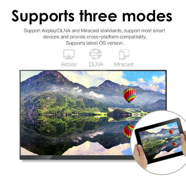 Anycast WiFi DLNA Airplay Miracast Online Streaming Device for TV 1080p Receiver