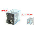 HH52P AC 110/120V Coil DPDT 8-Pin 8P Electromagnetic Power Relay A9C7
