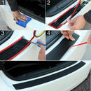 Car Trunk Protective Strip Door Protection Rubber Tailgate Decoration Z3E7