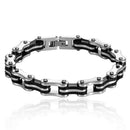 Bike Bicycle Bracelet Men Stainless Steel Punk Style Bangles Jewelry Gift