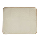 Washable Pet Diaper Pad Waterproof Durable Urine Absorbent Mat (Beige S) A