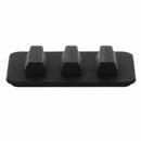 2*Silicone Practice Mute Silencer Pad For Guitar Acoustic Instruments Accessory