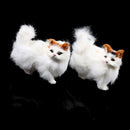 Handicraft kitten simulation animal cat car ornament creative gift home decor Bj