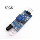 5pcs IR Infrared Obstacle Barrier Avoidance Sensor Module for Smart Car Robot