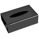 Black Acrylic Tissue Box,Tissue Holder,Tissue Dispenser for Home,Office and