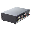 4 Way RCA Audio Video AV Switch Box for Xbox DVD TV