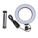 16cm LED Ring Light w/ Tripod Stand for Live Stream /Video/ Makeup /Selfie