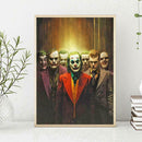 5D DIY Full Drill Diamond Painting Clown Embroidery Mosaic Craft Kits Decor
