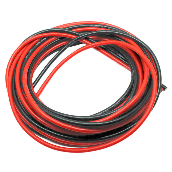 2 Roll 16AWG Super Flexible High Temperature Resistant Silicone Wire Cable