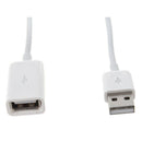 USB A Male to A Female M/F Extension Cable White 40