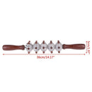 1Pcs Wood Massage Stick Roller Massager Tool Reflexology Hand Foot Therapy