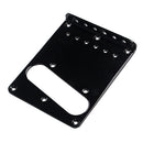 Steel 6 String Guitar Bridge Plate for  Guitar Parts Accessories Black